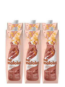 NEMOLOKO Овсяное шоколадное  3,2%. 1литр (6штук)